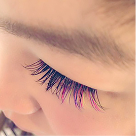 カラーエクステ見本2